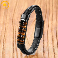 bracelet multi-pierres naturelles énergie, protection et 
harmonie∣ Zenbienetre.com