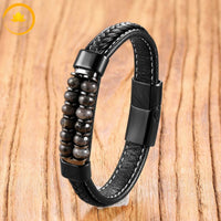bracelet multi-pierres naturelles énergie, protection et 
harmonie∣ Zenbienetre.com