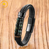 bracelet multi-pierres naturelles énergie, protection et 
harmonie∣ Zenbienetre.com