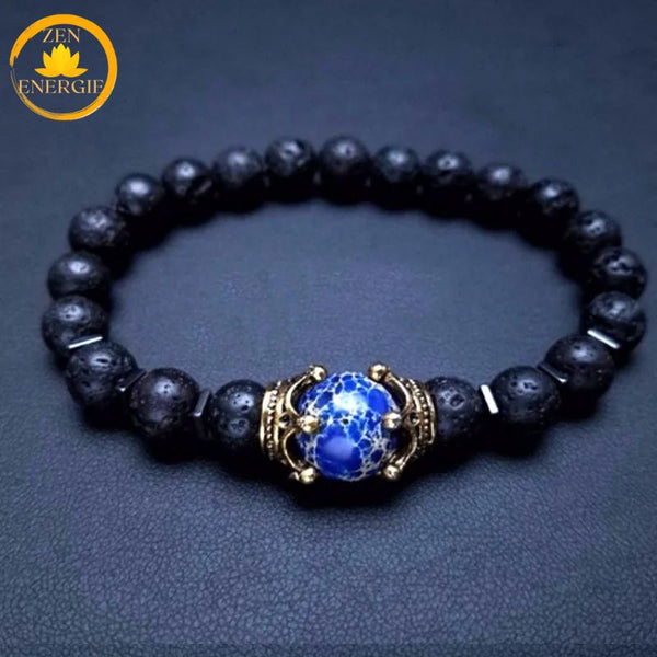 bracelet en pierre de lave∣ Zenbienetre.com