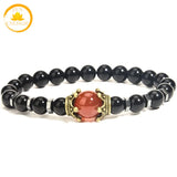 bracelet en pierre de lave∣ Zenbienetre.com