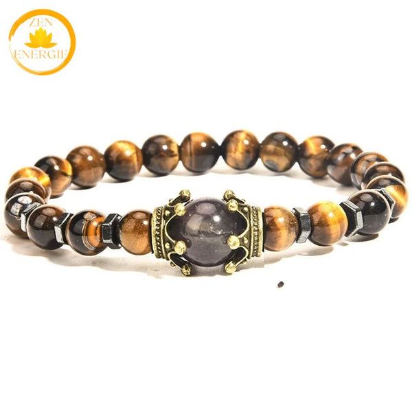 bracelet en pierre de lave∣ Zenbienetre.com