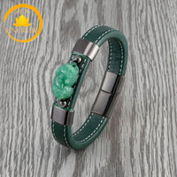 bracelet en jade porte-bonheur pour hommes∣ Zenbienetre.com