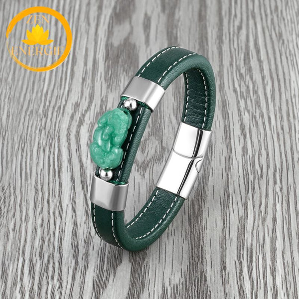 bracelet en jade porte-bonheur pour hommes∣ Zenbienetre.com