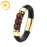 bracelet en œil de tigre pour hommes∣ Zenbienetre.com