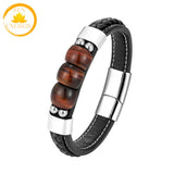 bracelet en œil de tigre pour hommes∣ Zenbienetre.com