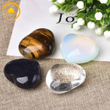 cœur en cristal de roche∣ Zenbienetre.com