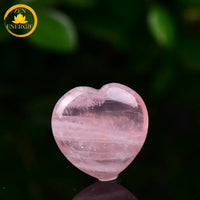 cœur en cristal de roche∣ Zenbienetre.com