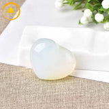 cœur en cristal de roche∣ Zenbienetre.com