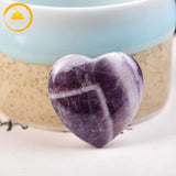cœur en cristal de roche∣ Zenbienetre.com