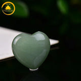 cœur en cristal de roche∣ Zenbienetre.com
