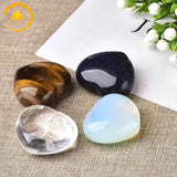 cœur en cristal de roche∣ Zenbienetre.com