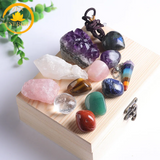 coffret à bijoux composé de pierres d'améthyste∣ Zenbienetre.com