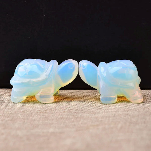 Tortues en pierre naturelle sculptée – Énergie positive et longévité ∣ Zenbienetre.com