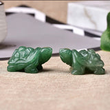 Tortues en pierre naturelle sculptée – Énergie positive et longévité ∣ Zenbienetre.com
