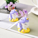 Figurine licorne en améthyste naturelle – Magie, intuition et protection ∣ Zenbienetre.com