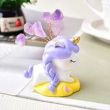 Figurine licorne en améthyste naturelle – Magie, intuition et protection ∣ Zenbienetre.com