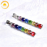 pendentif en zircon avec sept chakras∣ Zenbienetre.com