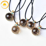 pendentif en cristal de roche 
naturel∣ Zenbienetre.com