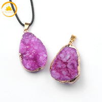 pendentif goutte en aigue-marine∣ Zenbienetre.com