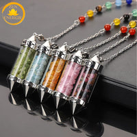 pendule spirituel en cristaux naturels∣ Zenbienetre.com