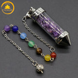 pendule spirituel en cristaux naturels∣ Zenbienetre.com