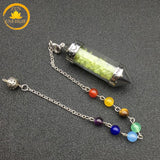 pendule spirituel en cristaux naturels∣ Zenbienetre.com