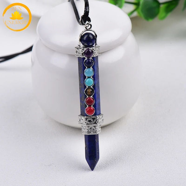 pendule à pointe de crayon en pierre naturelle∣ Zenbienetre.com