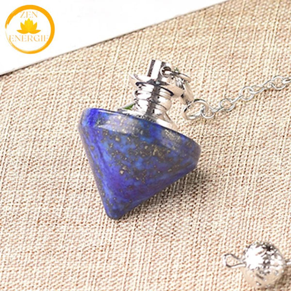pendule cône en pierre naturelle∣ Zenbienetre.com