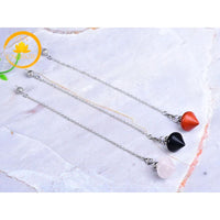 pendule cône en pierre naturelle∣ Zenbienetre.com