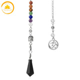 pendule de radiesthésie en pierre de quartz∣ Zenbienetre.com