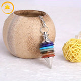 pendule disque en pierre naturelle∣ Zenbienetre.com