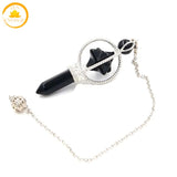 pendule hexagonal en cristal naturel∣ Zenbienetre.com