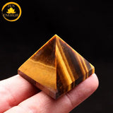 pyramide en œil de tigre∣ Zenbienetre.com
