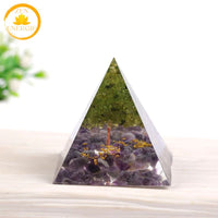 pyramide d’orgonite en silicone∣ Zenbienetre.com