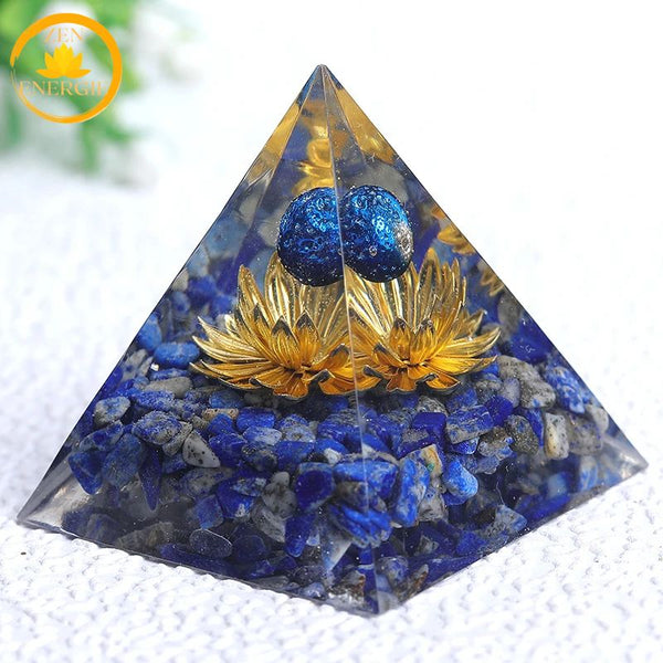 pyramide d’orgonite en silicone∣ Zenbienetre.com