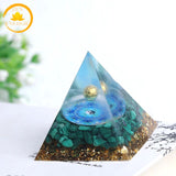pyramide d’orgonite en silicone∣ Zenbienetre.com