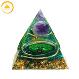 pyramide en gravier de cristal naturel∣ Zenbienetre.com