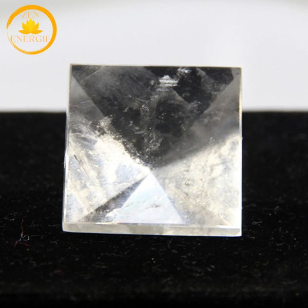 pyramide en cristal de roche naturel∣ Zenbienetre.com