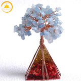 pyramide orgonite en arbre de vie∣ Zenbienetre.com