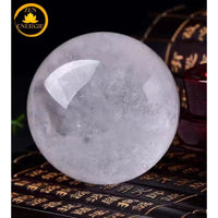 sphère de quartz en cristal naturel∣ Zenbienetre.com