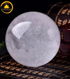 sphère de quartz en cristal naturel∣ Zenbienetre.com