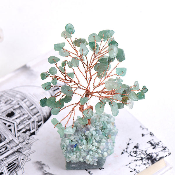 Arbre pierre naturel de cristal d'améthyste 💘
