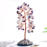 Arbre pierre naturel de cristal d'améthyste 💘