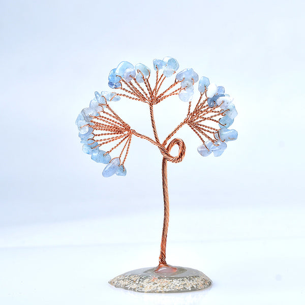 Arbre pierre naturel de cristal d'améthyste 💘