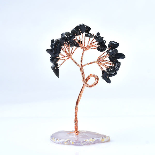 Arbre pierre naturel de cristal d'améthyste 💘