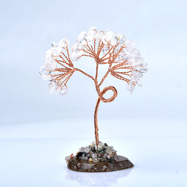 Arbre pierre naturel de cristal d'améthyste 💘