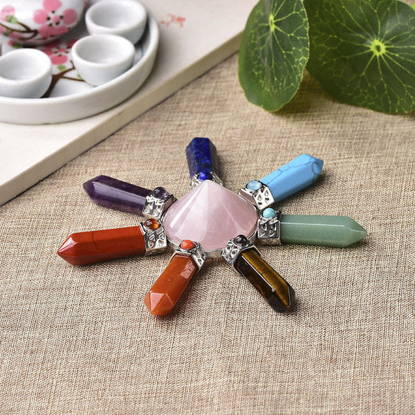 Pierres précieuses sept Chakras 💝